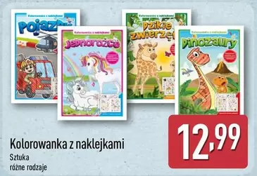Kolorowanka z naklejkami