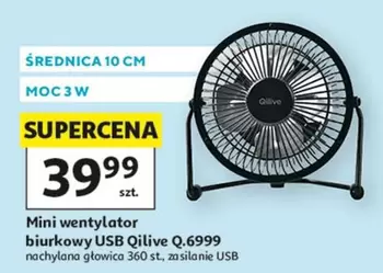 Mini - wentylator biurkowy USB