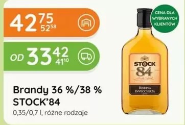 Stock - Brandy 36 %/38 %