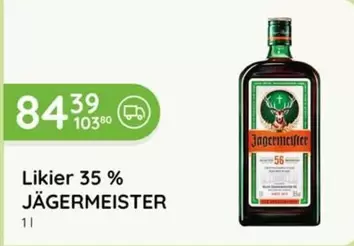 Jagermeister - Likier 35 %