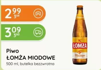 Piwo Łomża Miodowe