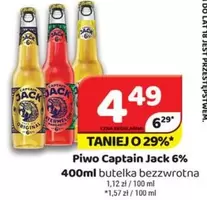 Piwo Captain Jack 6%