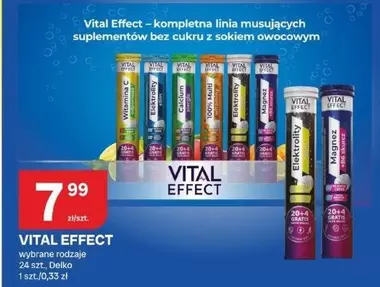 Vital Effect - musujące suplementy