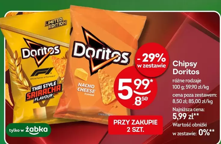 Chipsy Doritos