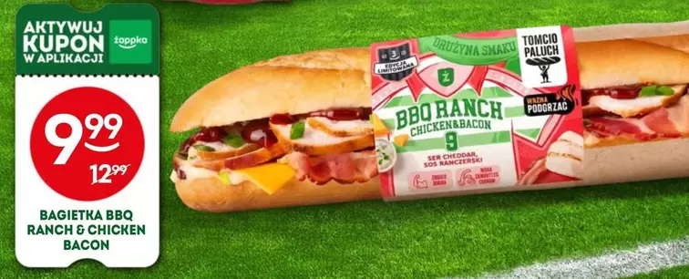 BAGIETKA BBQ RANCH & CHICKEN BACON