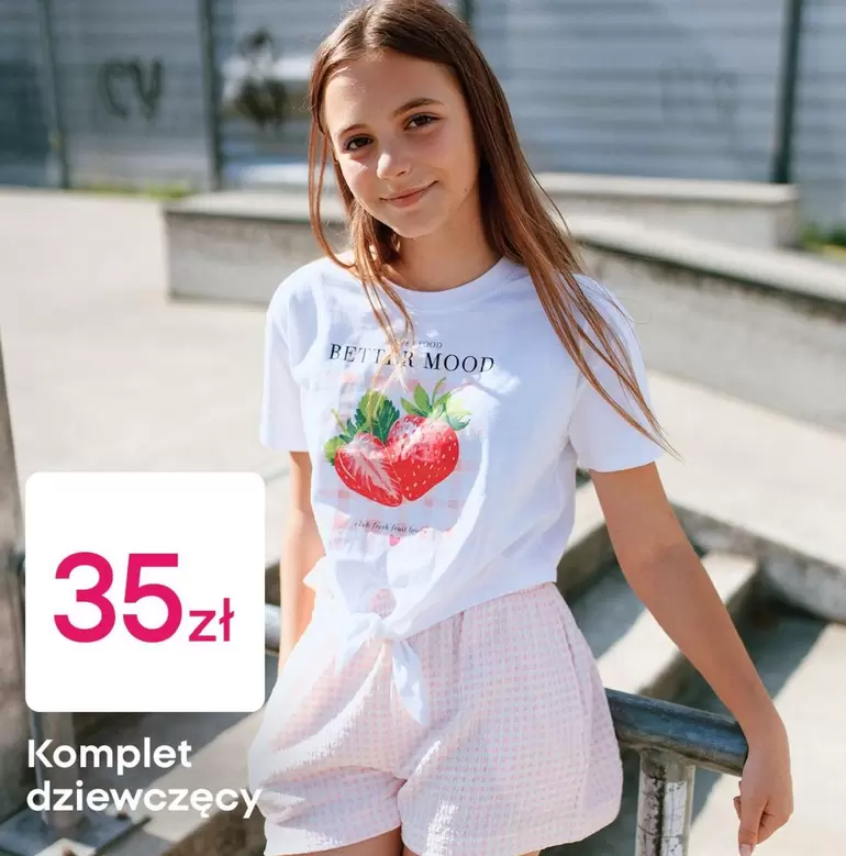 Komplet dziewczęcy