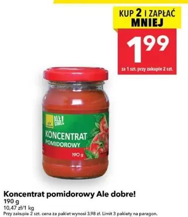 Ale - Koncentrat pomidorowy