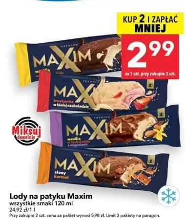 Lody na patyku