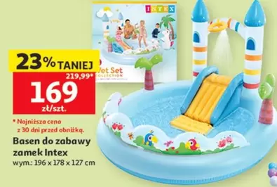 Basen do zabawy zamek