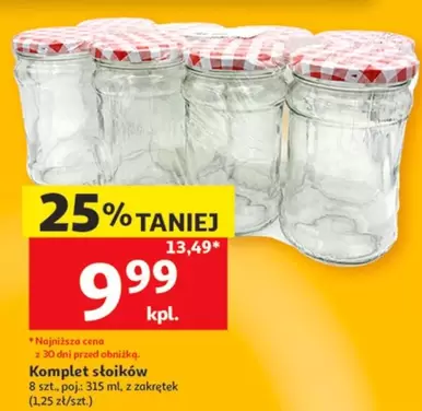 Komplet słoików
