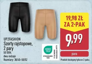Szorty rajstopowe, 2 pary