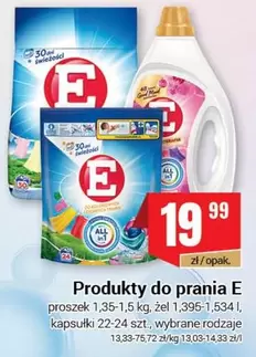 Produkty do prania