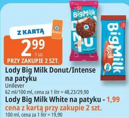 Lody Big Milk Donut/Intense na patyku