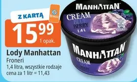 Manhattan - Lody Cream Blue Berry