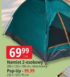 Namiot 2-osobowy Pop-Up