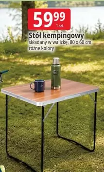 Stół kempingowy składany w walizce