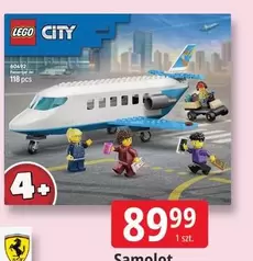 Lego - LEGO CITY 60402 Passenger Plane 118 pcs