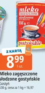 Mleko zagęszczone słodzone