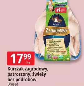 Kurczak zagrodowy, patroszony, świeży bez podrobów