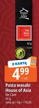 De - Pasta wasabi