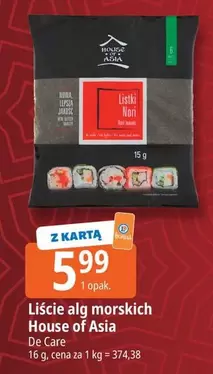 De - Liście alg morskich