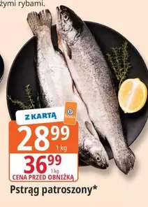 Pstrąg patroszony
