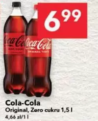 Coca Cola - Original, Zero cukru