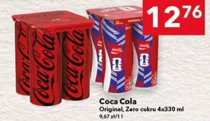 Coca Cola - Original, Zero cukru