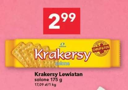 Krakersy solone