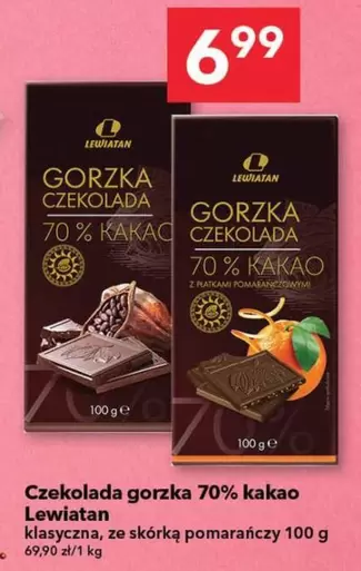 Czekolada gorzka 70% kakao