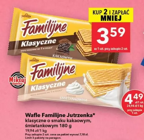 Wafle Familijne Jutrzenka