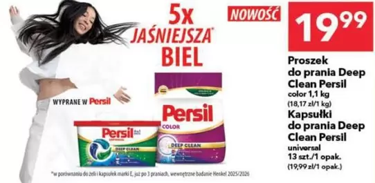 Proszek do prania Deep Clean / Kapsułki do prania Deep Clean universal