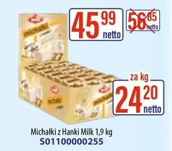 Michałki z Hanki Milk 1,9 kg S01100000255