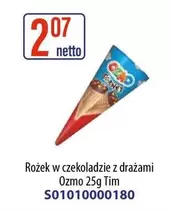 Rożek w czekoladzie z drażami S01010000180