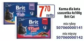 Cat - Karma dla kota szaszetka 4x100g