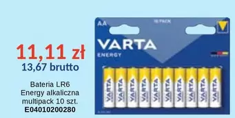 Bateria LR6 Energy alkaliczna multipack 10 szt. E04010200280