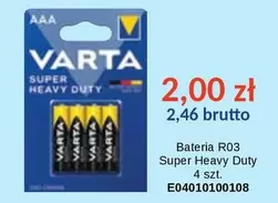 Bateria R03 Super Heavy Duty