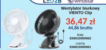 Wentylator biurkowy VIENTO Clip