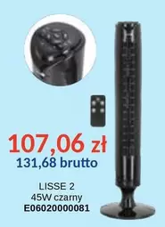 LISSE 2 45W czarny E06020000081
