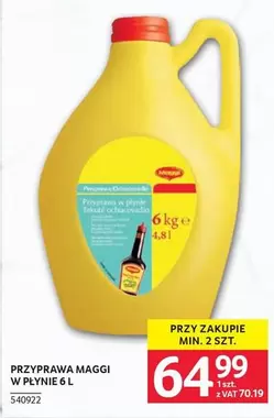 PRZYPRAWA MAGGI W PŁYNIE 6 L