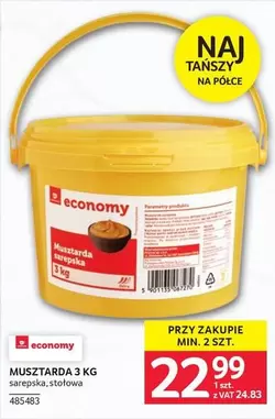 MUSZTARDA 3 KG sarepska