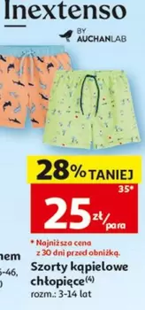 Szorty kąpielowe chłopięce