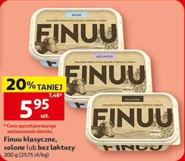 Finna klasyczne, solone lub bez laktozy