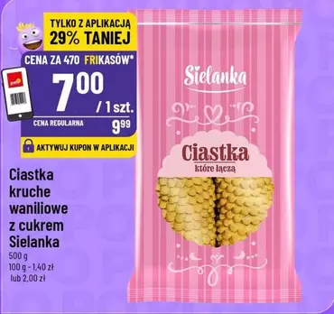 Ciastka kruche waniliowe z cukrem