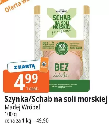 Szynka/Schab na soli morskiej