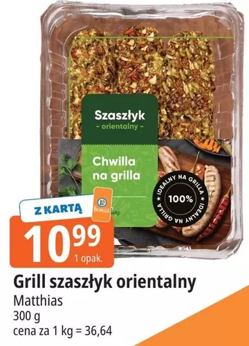 Grill szaszłyk orientalny