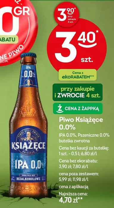 Ale - Piwo Książęce IPA 0,0%