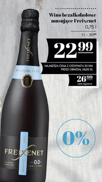Wino bezalkoholowe musujące
