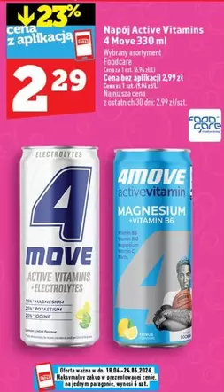 Napój Active Vitamins 4 Move
