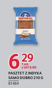 PASZTET Z INDYKA SAMO DOBRO 210 G 81464